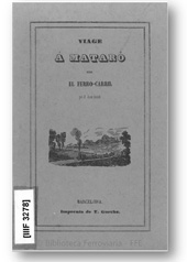 Viage  Matar con el ferro-carril / Juan Amich [texto impreso]. [Barcelona]: Caja de Ahorros Layetana