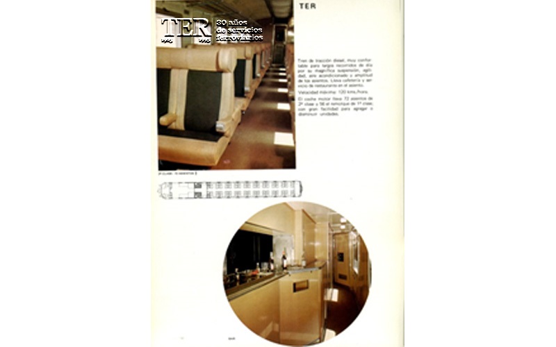 Folleto. Renfe. Seleccin del material que ofrece al viajero